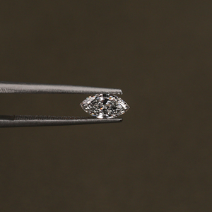 Diamante Blanco Cultivado en Laboratorio, Corte Marquesa, 0.60 CT, Certificado IGI, Color F, Piedra Suelta - Product Image 4