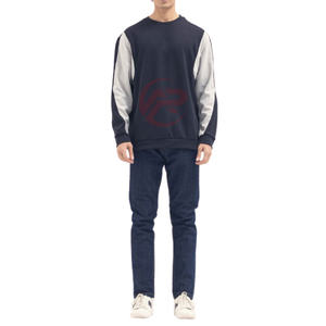 เสื้อสเวตเตอร์ขนแกะสำหรับผู้ชายเสื้อแบบสวมหัวพิมพ์ลาย ODM สำหรับฤดูหนาวสินค้ามาใหม่ออกแบบโลโก้ได้ตามต้องการ - Product Image 1