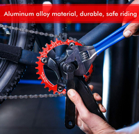 Fabricante de China Hollow Super Sell Crank Set Componentes de bicicleta Platos 104BCD Mtb Bielas de bicicleta Crank Arm Chain Ring