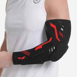 Almohadillas de brazo de compresión Material de neopreno Protección profesional Cierre de cordón Almohadillas de brazo deportivas transpirables ligeras y gruesas - Product Image 2