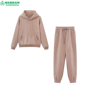 Conjunto Deportivo de Buena Calidad en Colores Claros, Sudadera con Estampado Tie Dye y Pantalones de Chándal 100% Algodón, Grueso y Transpirable - Product Image 6