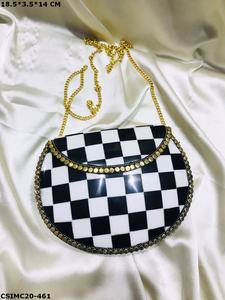 Handmade Designer Metal Mosaic Evening <b>Clutch</b> <b>Bag</b> <b>for</b> Ladies Handcrafted Bridal Mosaic <b>Clutches</b> - Product Image 4