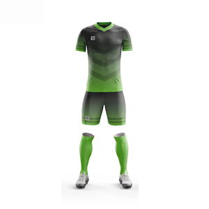 Conjunto de ropa de fútbol personalizada para hombre, serie OEM, nuevos kits completos de fútbol con entrenamiento de club de equipo, 100% poliéster para uniforme y entrenamiento - Product Image 3