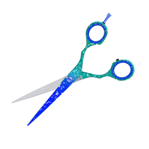 กรรไกรตัดผมสแตนเลสแบบปรับได้ ชุดกรรไกรตัดแต่งทรงผมมืออาชีพ สำหรับตัดและซอยผม - Product Image 1