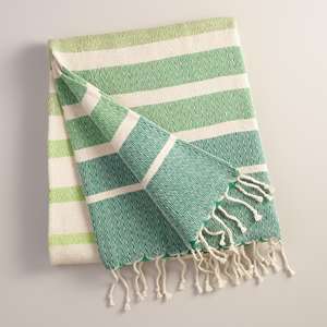 Couverture de serviette turque faite à la main indienne idéale pour une utilisation à la plage ou un pique-nique, vente de couverture 100% coton - Product Image 6