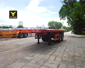 2023 Neue Pritsche Semi Trailer 20 Fuß Modell G22-SA-01 Marke TAN THANH (Vietnam) -Verteiler VU LINH AUTO