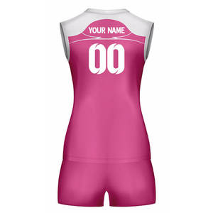 ชุดเครื่องแบบวอลเลย์บอลแขนกุดดีไซน์ซับลิเมชัน - Product Image 3