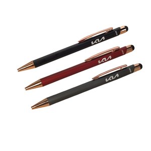 ปากกาลูกลื่นโลหะบางปรับแต่งได้เครื่องเขียนมีสไตล์สีดำทองผสม0.5มม. ความกว้างในการเขียนสำหรับเป็นของขวัญในโรงเรียนโลโก้แบบกำหนดเอง - Product Image 5