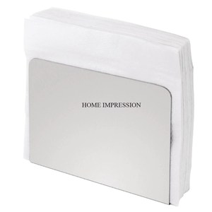 Accessoires de table en acier inoxydable Porte-serviettes Resorts et restaurant Porte-papier de soie décoratif pour la décoration de mariage - Product Image 1