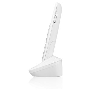 BRAVO โทรศัพท์ดิจิตอลไร้สายสีขาวแบบสายเดี่ยวแบบชาร์จไฟได้ 10276031 - Product Image 2