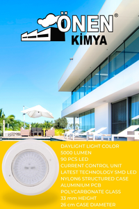 Top vente ONEN 12V 30W lumière du jour SMD lumière LED murale PAR56 lumière étanche sous-marine pour piscines cote IP68 - Product Image 2