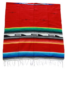 Poncho Tradicional Sarape Mexicano Saltillo - Product Image 4