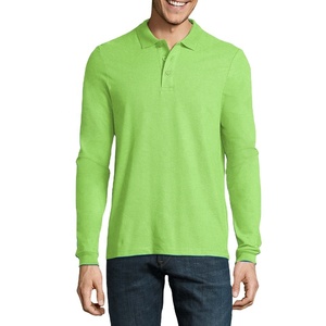 Nueva Camiseta Polo de Poliéster para Hombre, Color Sólido, Clásica, Manga Corta, Informal, para Negocios y Eventos Sociales - Product Image 1