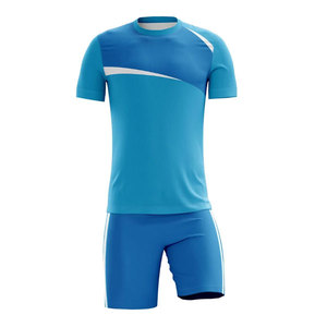 Vêtements de football haut de gamme en gros, sur mesure, 100% polyester, respirants et anti-transpiration, maillots avec logo, ensemble de chaussettes de football pour adultes - Product Image 5