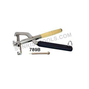 Pince à chaîne de haute qualité pour retirer les goupilles, type pince, avec goupille supplémentaire et emballée dans une pochette en cuir, outils de fabrication de bijoux, vente en gros - Product Image 1