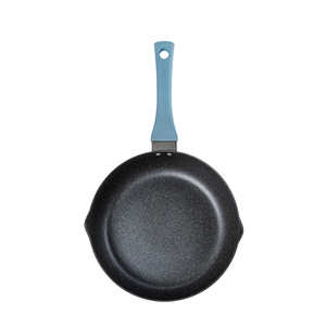 Sartén redonda de alta calidad hecha en Vietnam de tamaño 24cm para cocinar en llama o en horno Recubrimiento antiadherente de aluminio - Product Image 5