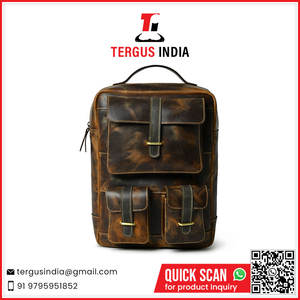 Mochilas de cuero genuino con correa para el hombro de alta capacidad disponibles a precio mayorista - Product Image 2