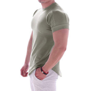 Camiseta deportiva de secado rápido para hombre, novedad de moda al por mayor, de nuevo diseño de manga corta Camiseta de punto, camiseta para correr para hombre - Product Image 3