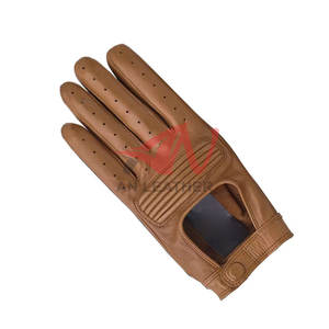 Guantes de Conducción de Cuero de Construcción Superior que Ofrecen Comodidad Duradera y Control Antideslizante del Volante - Product Image 4