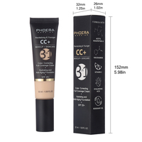 Fond de teint liquide PHOERA, crème correctrice de couleur, sérum anti-âge, fond de teint CC