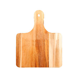 Tabla de cortar y cortar de madera de Acacia de Color con acabado quemado de madera Natural con mango para uso en hoteles Regalos de madera de excelente calidad - Product Image 6
