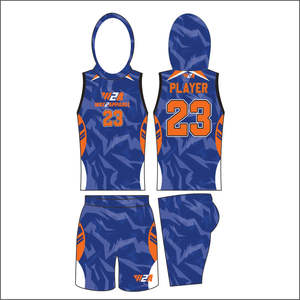 Conjunto de uniforme de bandera totalmente sublimado, uniformes de fútbol de compresión 7v7 para jóvenes, diseño personalizado, conjunto de uniforme de bandera de sublimación completa - Product Image 6