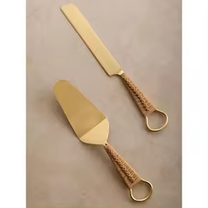 À la mode En Métal Gâteau Serveur Ensemble Dessert Ustensile De Mariage Partyware Cuisine À Manger Vaisselle Pâtisserie Outil - Product Image 6