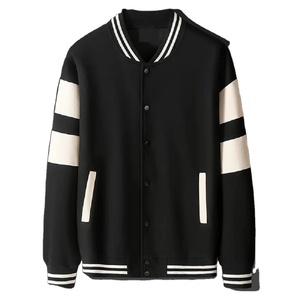 2023 nuevo diseño otoño Varsity chaqueta logotipo personalizado Unisex moda transpirable bombardero chaqueta hombres - Product Image 1