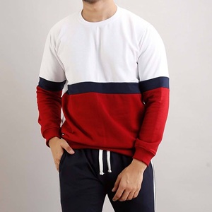 Sweat-shirts à col rond pour hommes à manches longues avec impression numérique d'hiver - Tissu polaire personnalisable, respectueux de l'environnement - Product Image 2