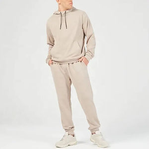 Pantalones Deportivos Casuales para Hombre, Corte Regular, con Cintura Elástica, Ligeros, de Algodón y Poliéster, con Bolsillo Lateral y Frente Plano - Product Image 2