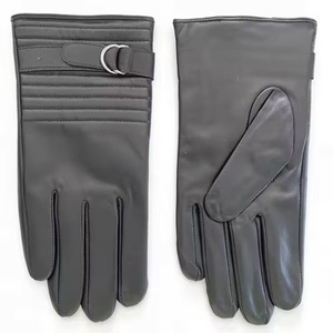 Dressing <b>Gloves</b> for male & Female 100% Leather for bike keep worming - Product Image 2