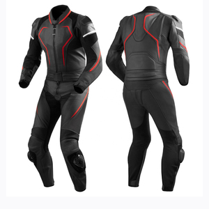 Nuevo personalizar invierno motocicleta carreras cuero a prueba de viento impermeable traje precio barato chaqueta y pantalón conjunto - Product Image 4