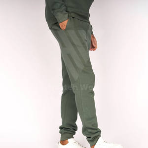 Ensemble de survêtement pour homme en molleton technique de luxe 100% coton original, logo, 2 pièces, respirant, jogging lourd, survêtement d'extérieur pour homme - Product Image 5