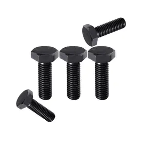 Export Worldwide Wholesale Price Full Thread Hex Bolts Steel Bolts And Nut M6 M8 Black Flange Bolt Screw Fasteners Manufactu