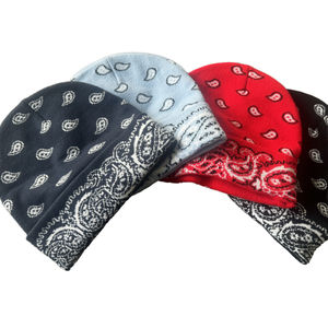 Gorro Deportivo de Punto Acrílico/Algodón de Alta Calidad, Personalizable, Unisex, para Invierno, con Impresión por Transferencia de Calor, Colores Personalizados, Venta al Por Mayor, OEM - Product Image 1