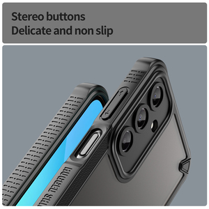 Délicat antichoc Matle finition coques de téléphone Semi Transparent givré dur couverture arrière étuis pour pour Galaxy A24 + A25 + A16 - Product Image 4