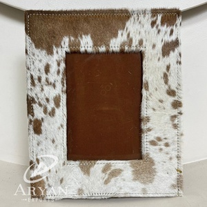 กรอบรูปหนังวัวธรรมชาติทำด้วยมือออกใหม่กรอบรูปแบบเรียบง่ายแบบเรียบง่ายสำหรับตกแต่งบ้านและของขวัญ - Product Image 1