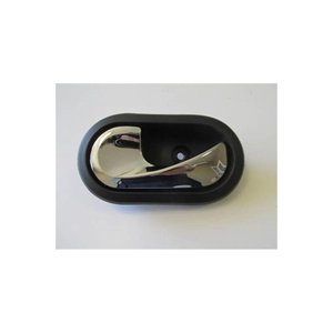 Manija Interior de Apertura de Puerta Delantera Izquierda Negra con Cromado Metálico para Dacia Lodgy-12/22 826730336r - Product Image 1