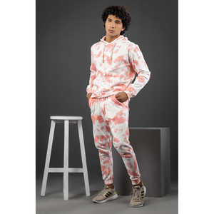 Ensemble de pulls à capuche en polaire blanc et rose PFGD - Product Image 3