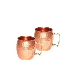 Best Wholesale for Restaurant Ware Bar Vodka Wine Home Decor Gift Drinkware <b>Cups</b> Copper Moscow Mule Mugs Hot Selling - Product Image 6