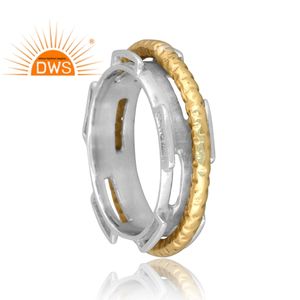 Handmade Fine Sterling Silver <b>Spinner</b> Band <b>Ring</b> Custom Jewelry For Women Gift For Her - Product Image 4