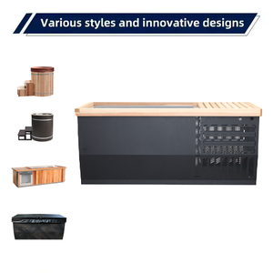 Bain de glace à immersion froide à usage commercial, filtre de refroidissement, nouvelle conception pour les centres de biohacking, retraitement naturel en plein air - Product Image 5