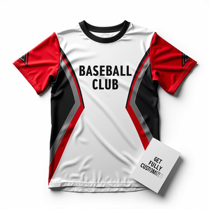 Maillots de sport respirants sublimés personnalisés pour hommes pour le basket-ball, le football, le softball, la pêche 100% Crew Neck Comfort Fit - Product Image 3