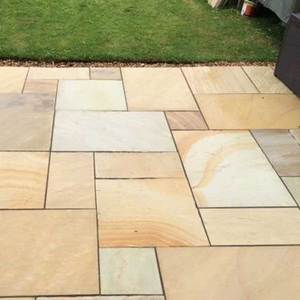 Adoquín de Arenisca Color Menta de Primera Calidad con Acabado Natural para Paisajismo y Pavimentación Exterior - Product Image 6