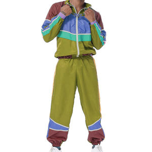 Conjunto Cortavientos 100% Poliéster, Traje de Entrenamiento para Correr, Conjunto Cortavientos Holgado para Mujer, Conjuntos Cortavientos en Contraste al por Mayor - Product Image 1