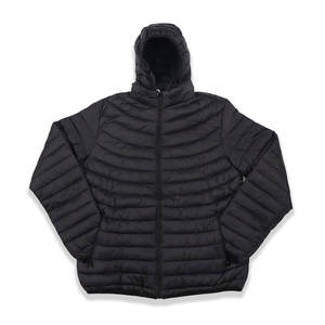 Veste polaire légère et chaude unisexe Manteau d'hiver imperméable High Street Col à capuche quantité minimale de commande bas Coupe-vent tissé Hommes Femmes - Product Image 4