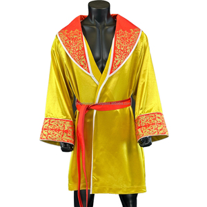 Bata de Entrada para Boxeador Profesional, con Capucha, de Poliéster, Personalizable, Protectora, Transpirable, para Entrenamiento y Competencia - Product Image 1