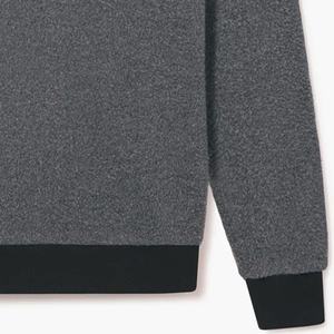 Personalizado de alta calidad de estilo universitario térmico de gran tamaño de cuello redondo sudaderas con capucha de algodón personalizado gota hombro sudadera - Product Image 4