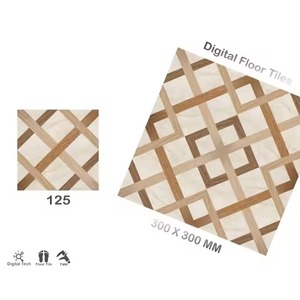 พื้นผิวสีเทาขนาด300x300มม. กระเบื้องปูพื้นพอร์ซเลนสำหรับใช้งานกลางแจ้งและในร่ม30x30ซม. และ12X12เซรามิกสำหรับห้องน้ำ - Product Image 5