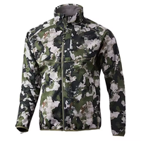 Vestes Softshell coupe-vent d'extérieur sur mesure pour hommes femmes impression par sublimation unisexe matériau imperméable fermeture éclair vers le haut